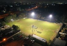 Cancha del Club Deportivo Juvenil Seminario ya cuenta con nueva iluminación