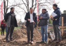 Alcalde de Talca visitó la obra: 27% de avance presenta construcción de puente en Parque Piduco con 9 Oriente