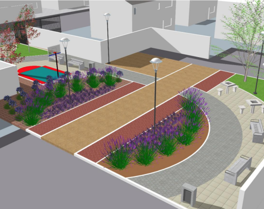 Municipalidad de Talca impulsa revitalización urbana con dos nuevas plazas en el barrio Faustino González